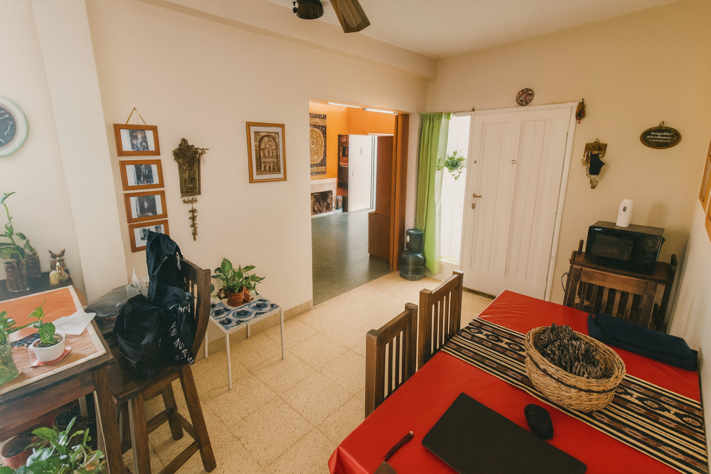 Casa 4 Ambientes C/Cochera y Fondo En Moron Sur Apto Credito