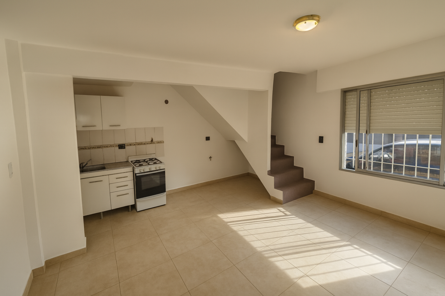 Duplex 3 Amb Al Frente C/Cochera en Castelar Sur Apto Credito